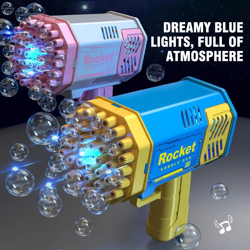 Electric Rocket Bubble Gun