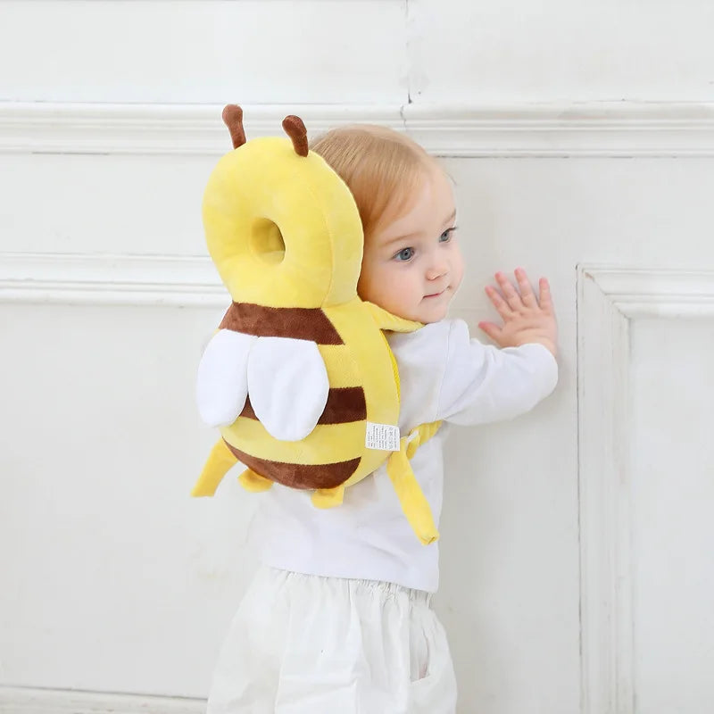 Introducing our Head Back Protector Baby Pillow, designed to keep your little one safe during their learning-to-walk journey. Crafted with care and comfort in mind, this cushion provides gentle protection against falls and bumps, allowing your baby to explore confidently.