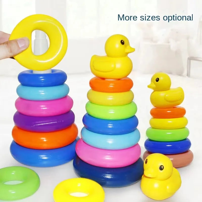 Baby Puzzle Rainbow Tower