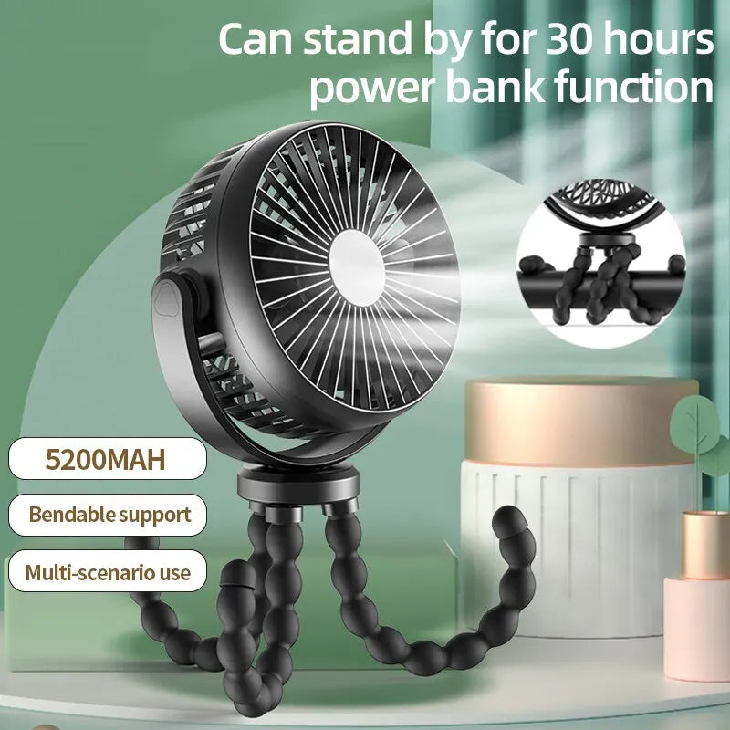 USB Desktop Folding Fan