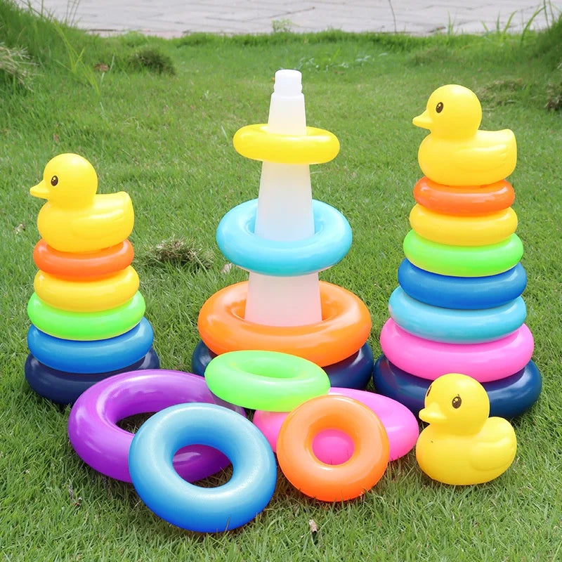 Baby Puzzle Rainbow Tower