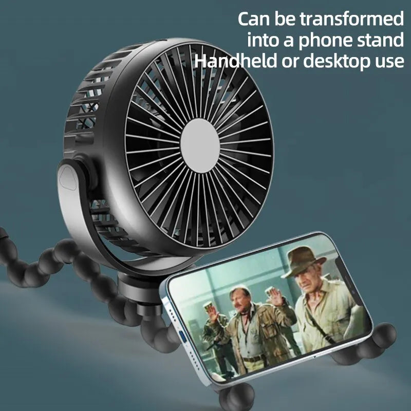 USB Desktop Folding Fan