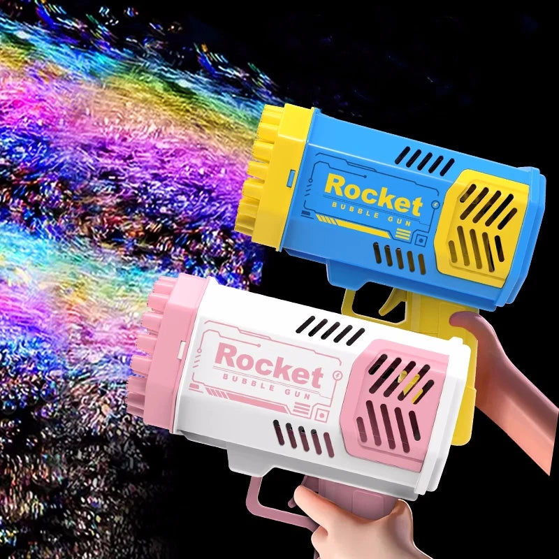 Electric Rocket Bubble Gun